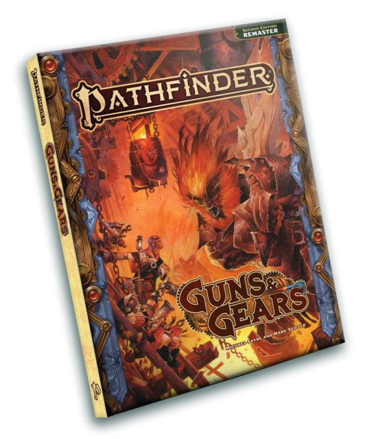 Book cover of: Pathfinder RPG: Guns & Gears (Remastered) Pocket Edition (P2)