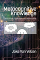 Book cover of: Metacognitive Knowledge. By: Joke van Velzen