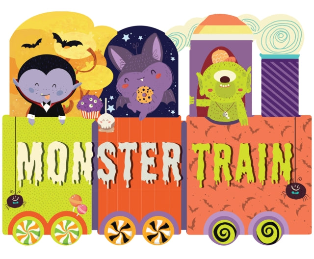 Book cover of: Monster Train. By: Susanna Covelli