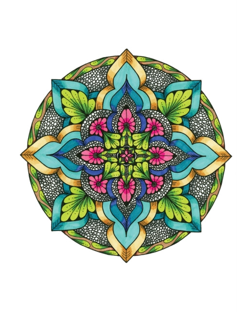 Book cover of: TangleEasy Guided Journal Mandala. By: Ben Kwok