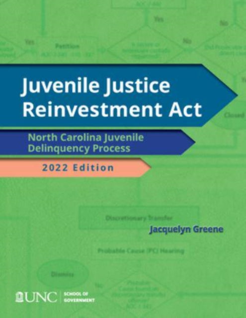 Book cover of: Juvenile Justice Reinvestment Act. By: Jacquelyn Greene