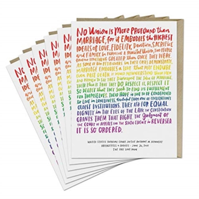 Book cover of: 6-Pack Em & Friends Love Wins Wedding Card