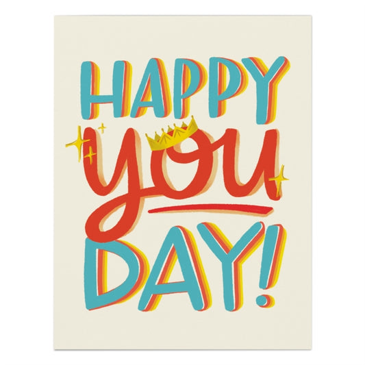 Book cover of: 6-Pack Em & Friends Happy You Day Card