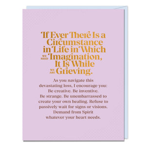 6-Pack Elizabeth Gilbert If Ever A Circumstance Card