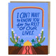 Book cover of: 6-Pack Em & Friends Can't Wait to Know You Card. By: Em & Em & Friends