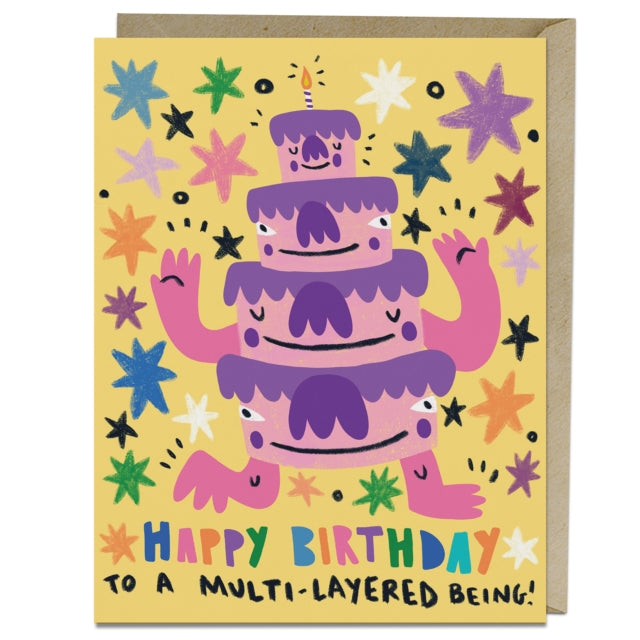 Book cover of: 6 Pack Barry Lee for Em & Friends Multi-layered Birthday Card