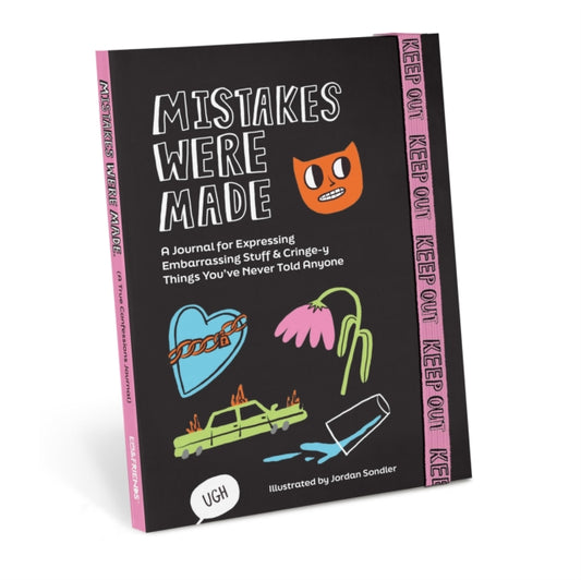 Book cover of: Em & Friends Mistakes Were Made Burn This Journal