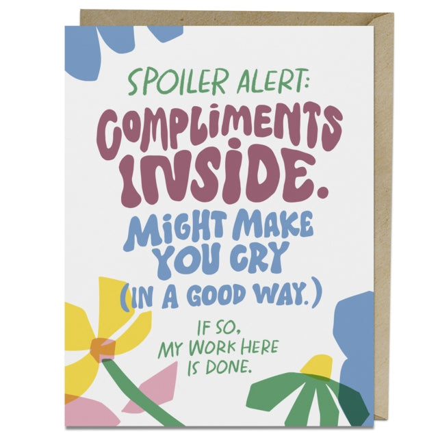 Book cover of: 6-Pack Em & Friends Compliments Inside Card