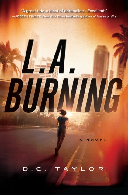 Book cover of: L.A. Burning. By: D. C. Taylor
