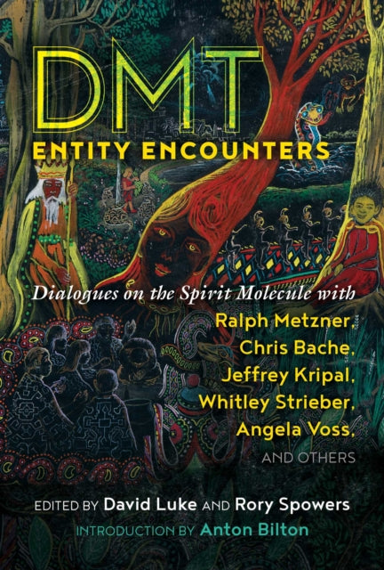 Book cover of: DMT Entity Encounters. By: David Luke