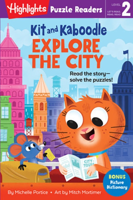 Book cover of: Kit and Kaboodle Explore the City. By: Michelle Portice