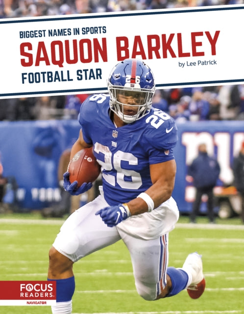 Book cover of: Saquon Barkley. By: Patrick, Lee