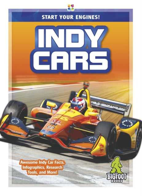 Book cover of: Indy Cars. By: Alyssa Krekelberg