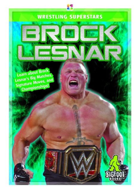 Book cover of: Brock Lesnar. By: J. R. Kinley