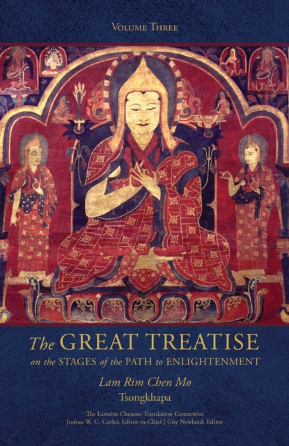 Book cover of: Great Treatise on the Stages of the Path to Enlightenment (Volume 3). By: Tsong-kha-pa