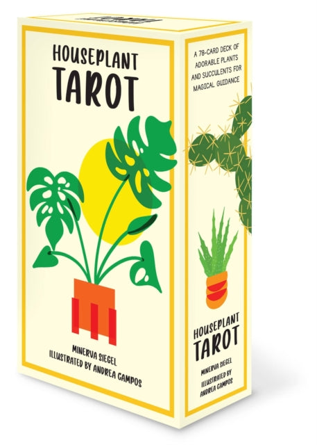 Book cover of: Houseplant Tarot. By: Minerva Siegel