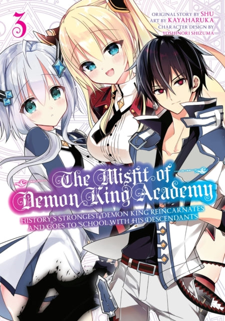 Book cover of: Misfit of Demon King Academy 3. By: Shu