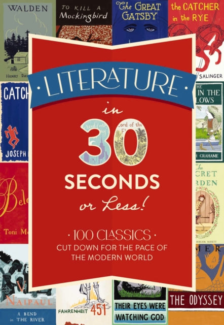 Book cover of: Literature in 30 Seconds or Less!. By: Tim Rayborn
