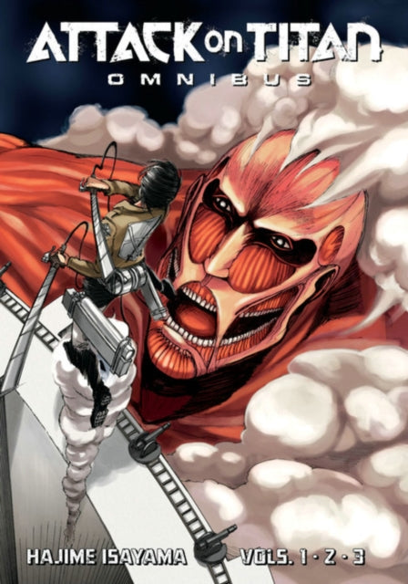 Book cover of: Attack on Titan Omnibus 1 (Vol. 1-3). By: 諫山創