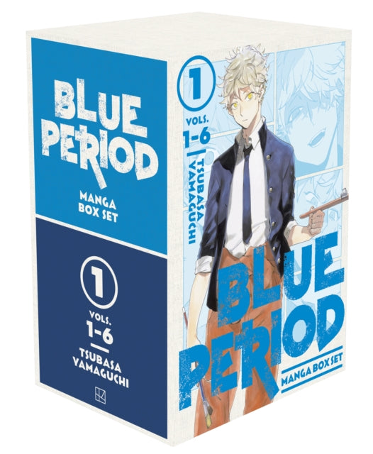 Book cover of: Blue Period Manga Box Set 1. By: 山口つばさ