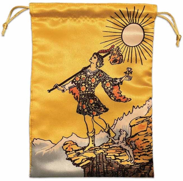 Book cover of: Fool Tarot Pouch. By: Inc US Games