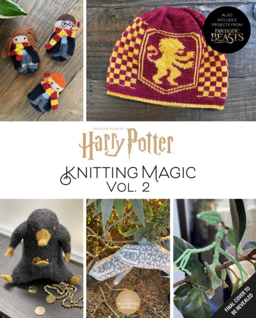 Book cover of: Harry Potter: Knitting Magic: More Patterns From Hogwarts and Beyond. By: Tanis Gray