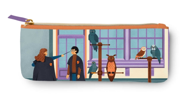 Book cover of: Harry Potter: Exploring Diagon Alley Pencil Pouch. By: MUTI