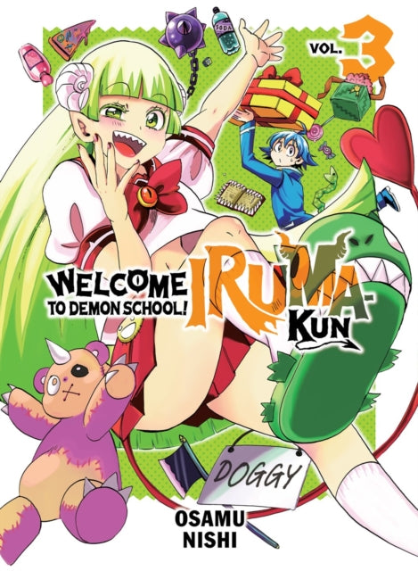 Book cover of: Welcome to Demon School! Iruma-kun 3. By: Osamu Nishi