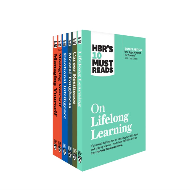 Book cover of: HBR's 10 Must Reads on Managing Yourself and Your Career 6-Volume Collection. By: Harvard Business Review Staff