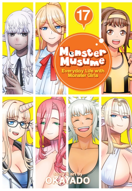 Book cover of: Monster Musume Vol. 17. By: Okayado