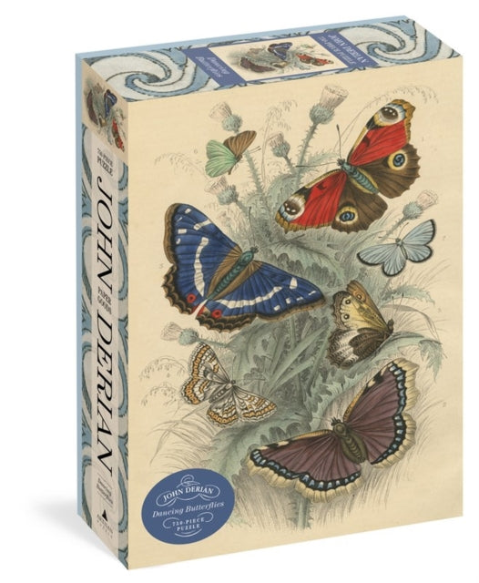 John Derian Paper Goods: Dancing Butterflies 750-Piece Puzzle 9781648290183 Artisan Puzzle