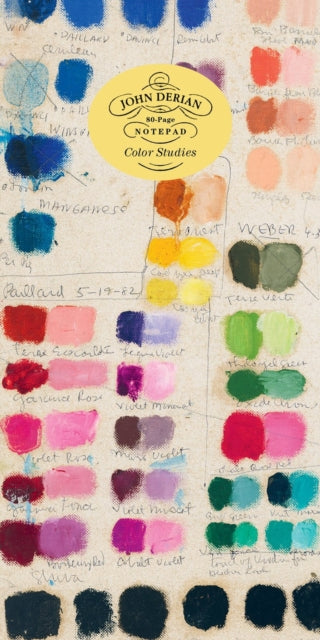 Book cover of: John Derian Paper Goods: Color Studies 80-Page Notepad. By: John Derian