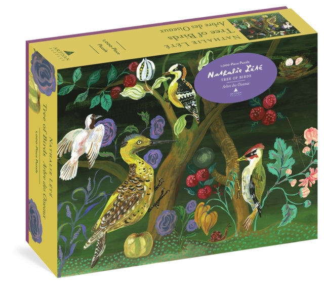 Book cover of: Nathalie Lete: Tree of Birds 1,000-Piece Puzzle. By: Nathalie Lété
