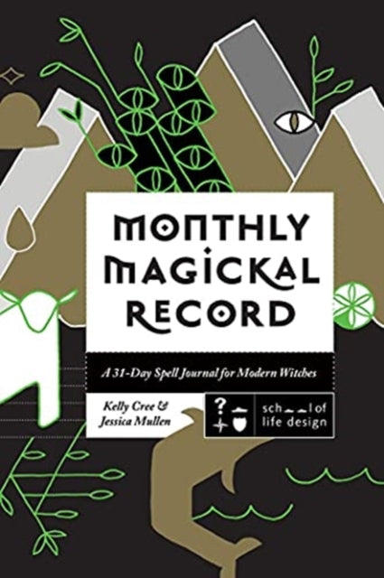 Book cover of: Monthly Magickal Record. By: Kelly Cree