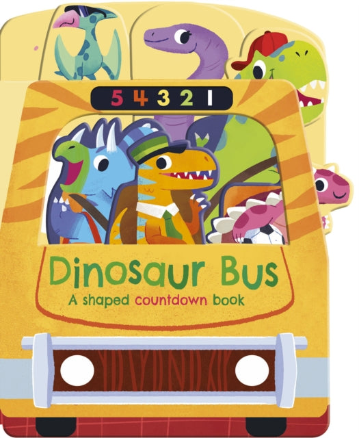 Book cover of: Dinosaur Bus. By: Helen Hughes