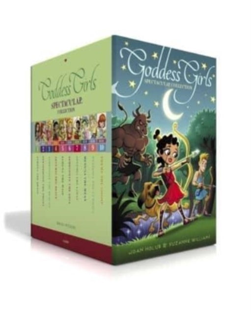 Book cover of: Goddess Girls Spectacular Collection (Boxed Set). By: Joan Holub