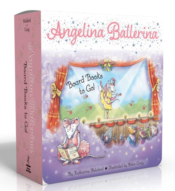 Book cover of: Angelina Ballerina Board Books to Go! (Boxed Set)