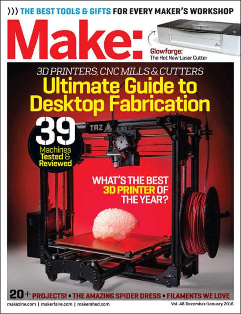 Book cover of: Make: Volume 48. By: Rafe Needleman