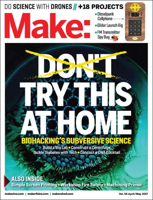 Book cover of: Make: Volume 56. By: Mike Senese