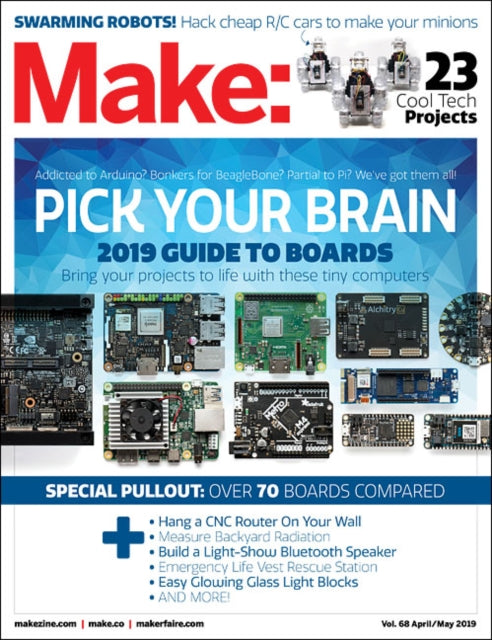 Book cover of: Make – Volume 68. By: Mike Senese