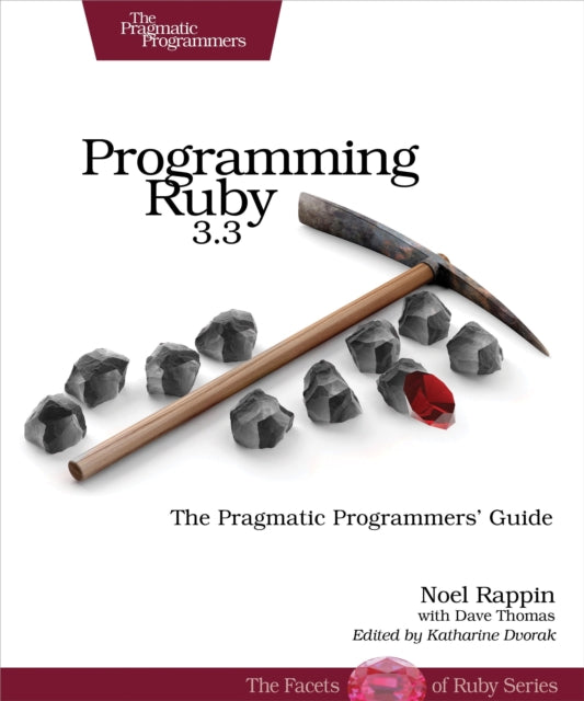 Book cover of: Programming Ruby 3.2. By: Noel Rappin