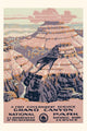 Book cover of: Vintage Journal Grand Canyon National Park Travel Poster. By: Found Image Press