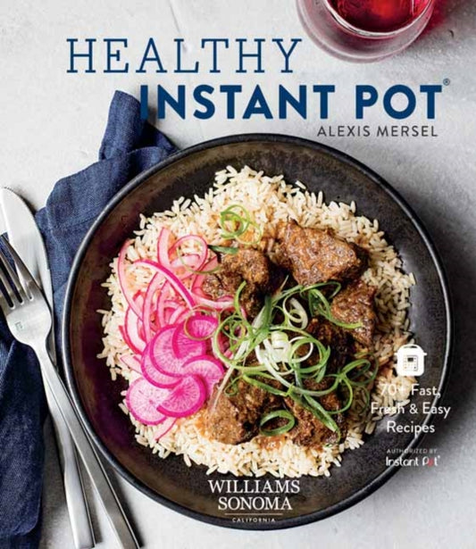 Book cover of: Healthy Instant Pot. By: Alexis Mersel