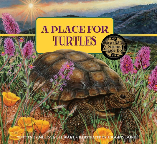 Book cover of: Place for Turtles. By: Melissa Stewart