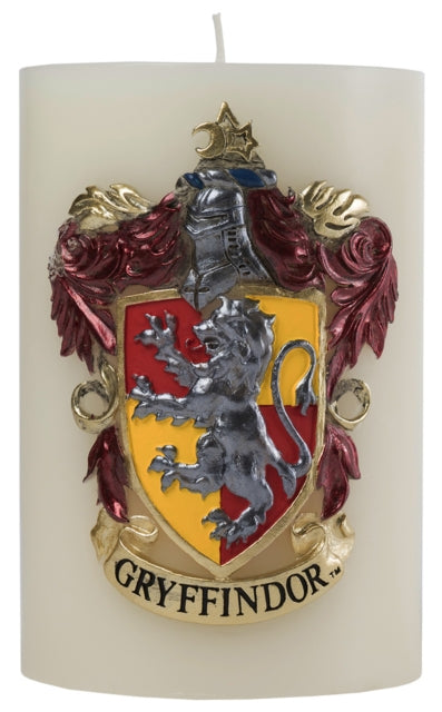 Book cover of: Harry Potter Gryffindor Sculpted Insignia Candle