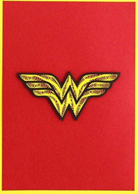Book cover of: DC Comics: Wonder Woman Quilled Card