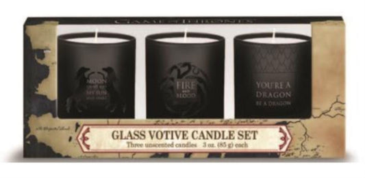 Book cover of: Game of Thrones: Glass Votive Candle Pack