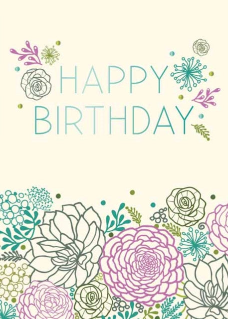 Book cover of: Succulent Signature Pop-Up Card [Birthday]