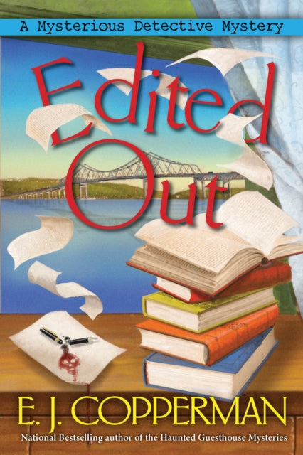 Book cover of: Edited Out. By: E. J. Copperman