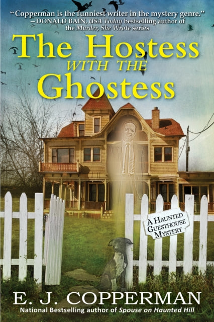 Book cover of: Hostess with the Ghostess. By: E. J. Copperman